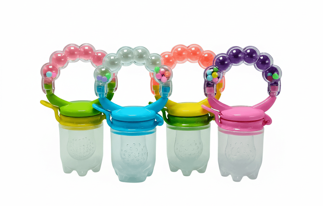 Baby Fruit Feeder Pacifier & Silicone Teether Soother | BPA-Free Food Grade Silicone 1Fruit