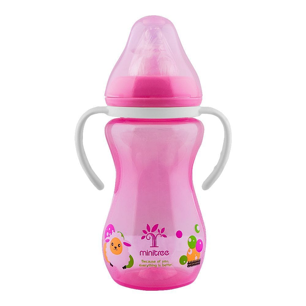 #1 BPA Free Minitree Wide-Neck Baby Feeding Bottle W/H