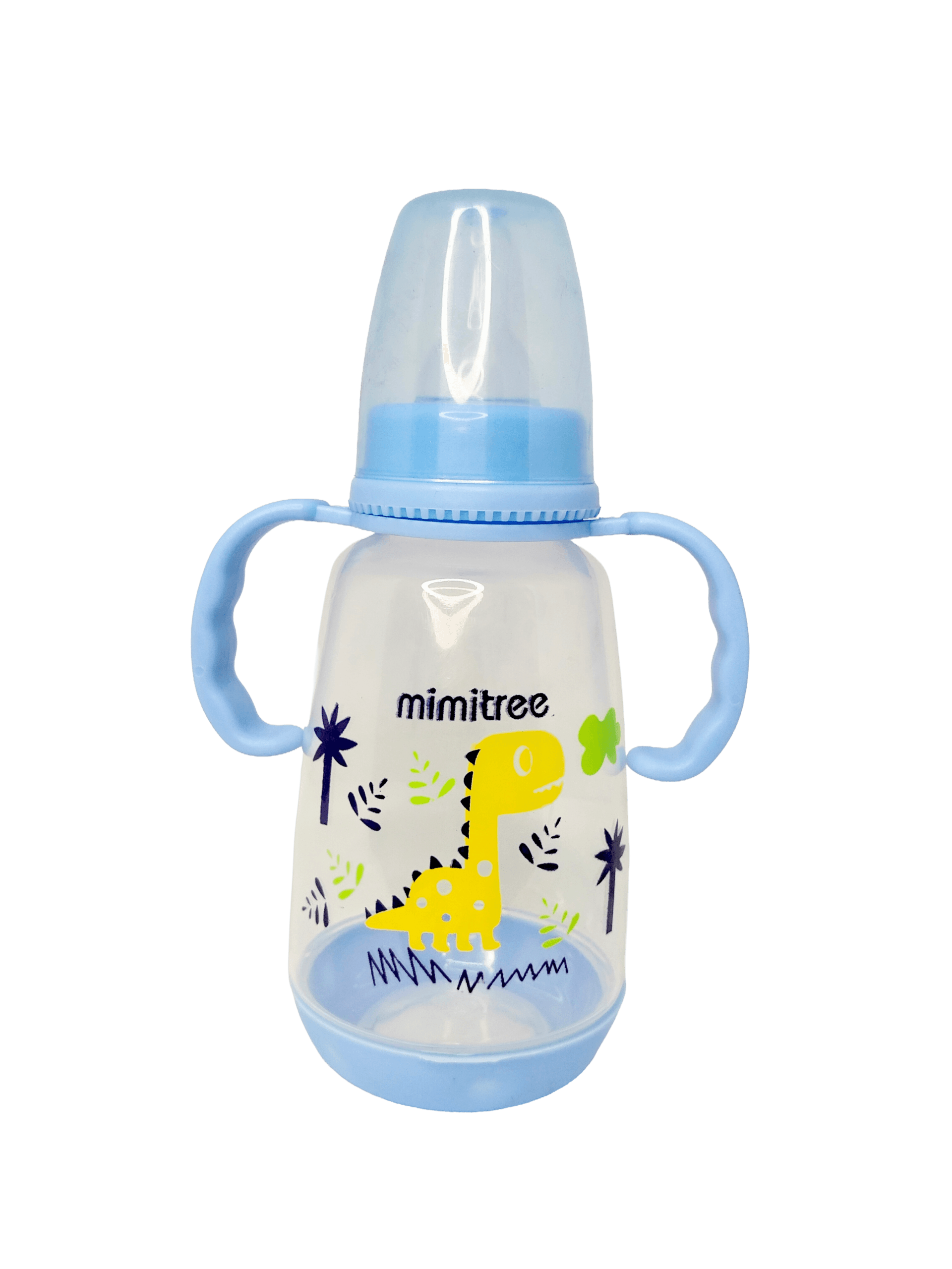 Premium Minitree Baby Feeding Bottle: The Perfect 9oz Safe Solution with Easy-Grip Handles (6+ Months)
