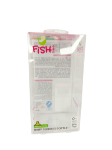 Fish 260ml Glass Feeder